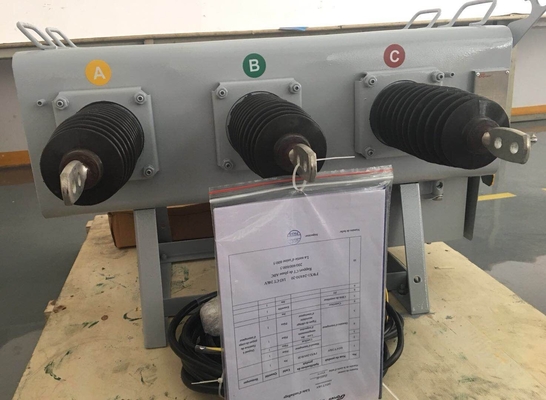 Smart Column Pole Mounted Switch , SF6 Isolator Load Break Switch For Outside